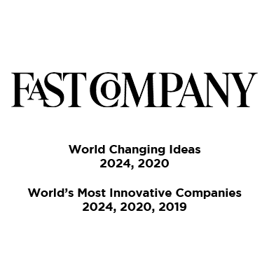 Thumbnail for Fast Company World Changing Ideas 2020 Award and World's Most Innovative Companies 2019, 2020, 2024 Awards