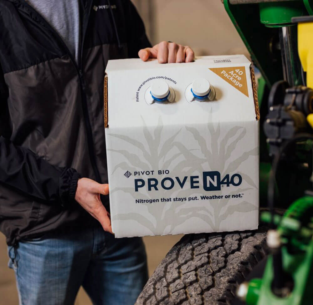 Photo of Someone Holding a Proven 40 Product Box